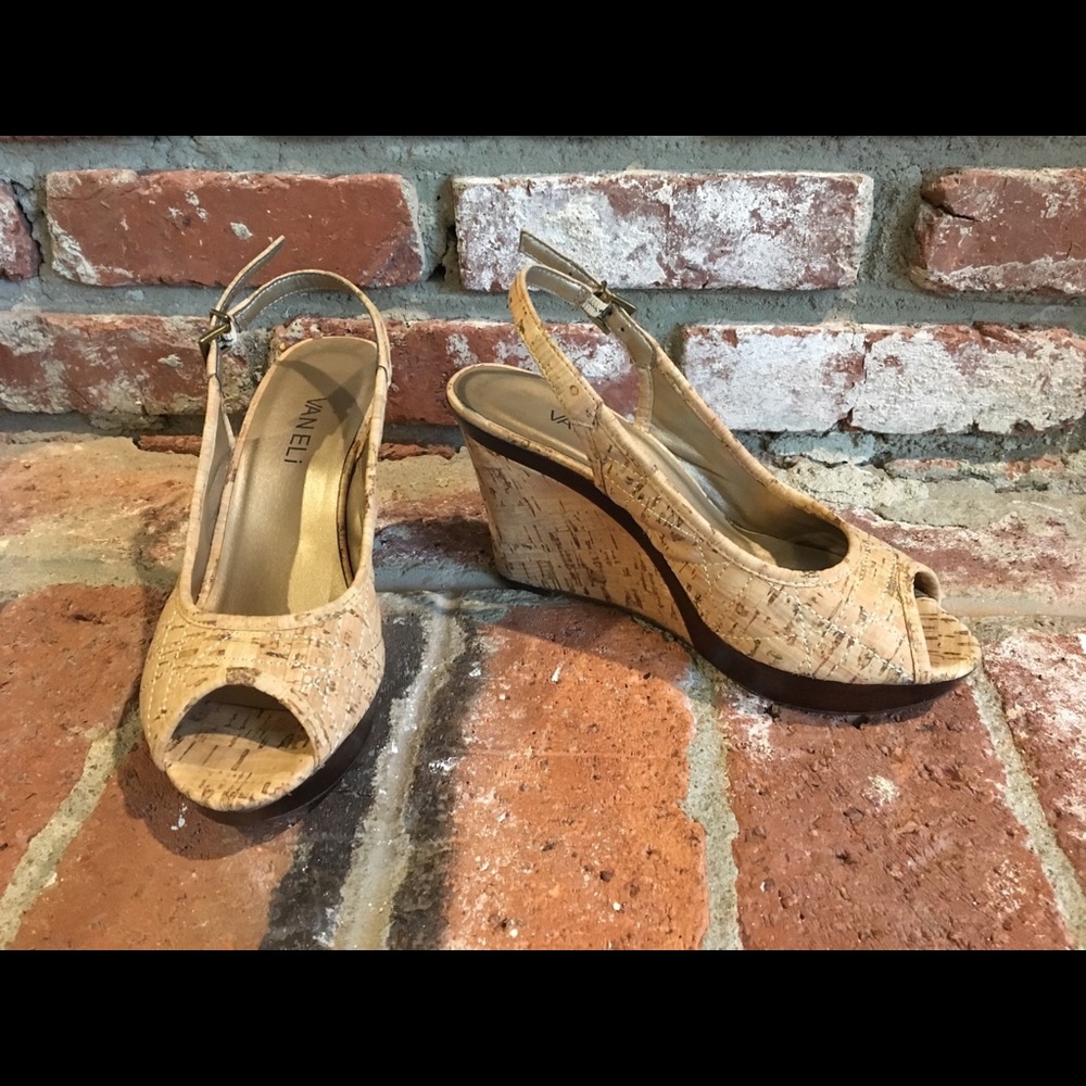 EUC Natural Cork Wedge